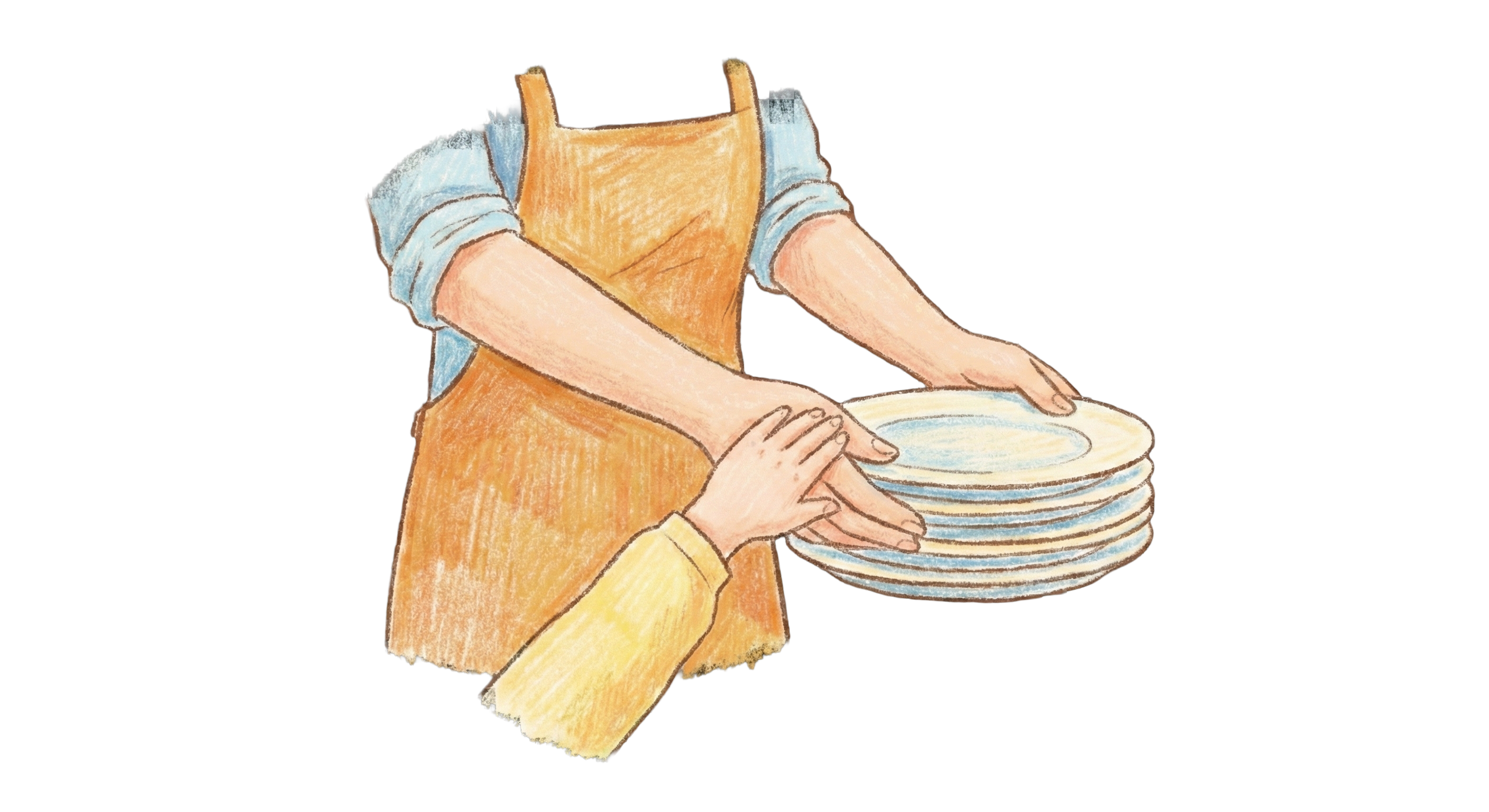 調理や配膳を手伝う子ども食堂のボランティア